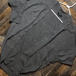 Express Grey Cocoon cardigan